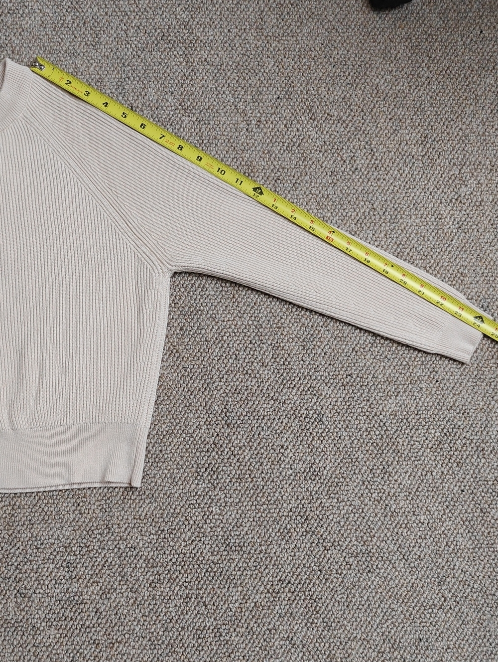 Sezane Sonnie Cardigan In Cream, Size Small - Picture 12 of 15